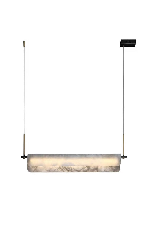 Alabaster Dining Linear Chandelier