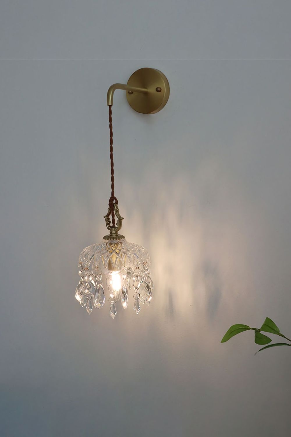 Bowl Shade Wall Lamp