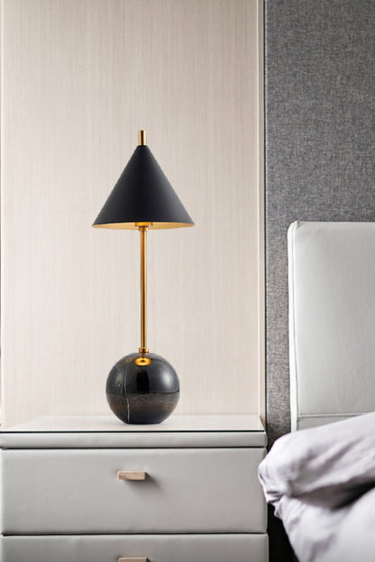 Cleo Orb Base Desk Lamp