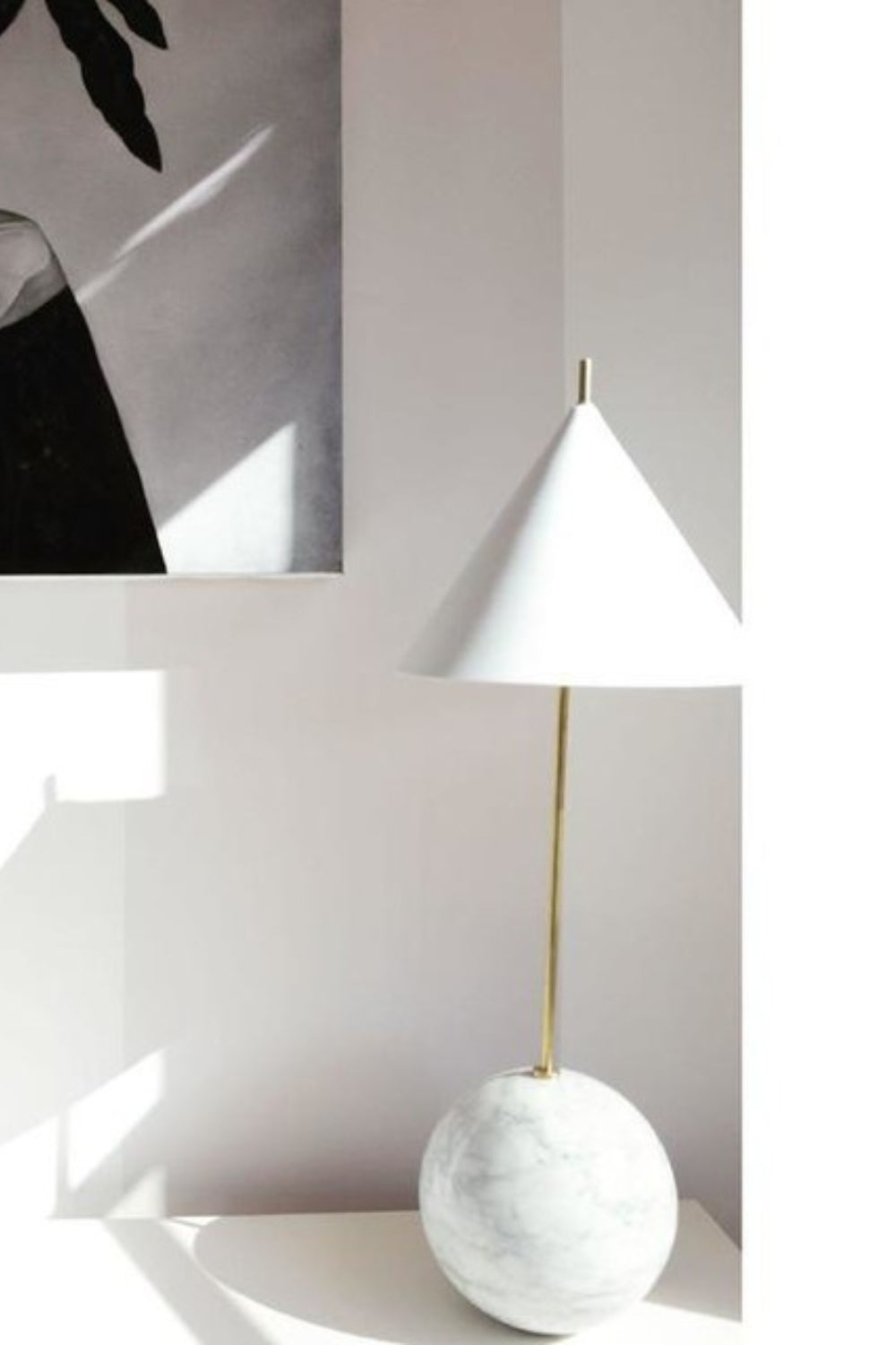 Cleo Orb Base Desk Lamp