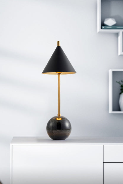 Cleo Orb Base Desk Lamp