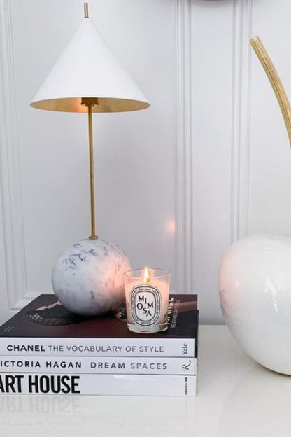 Cleo Orb Base Desk Lamp