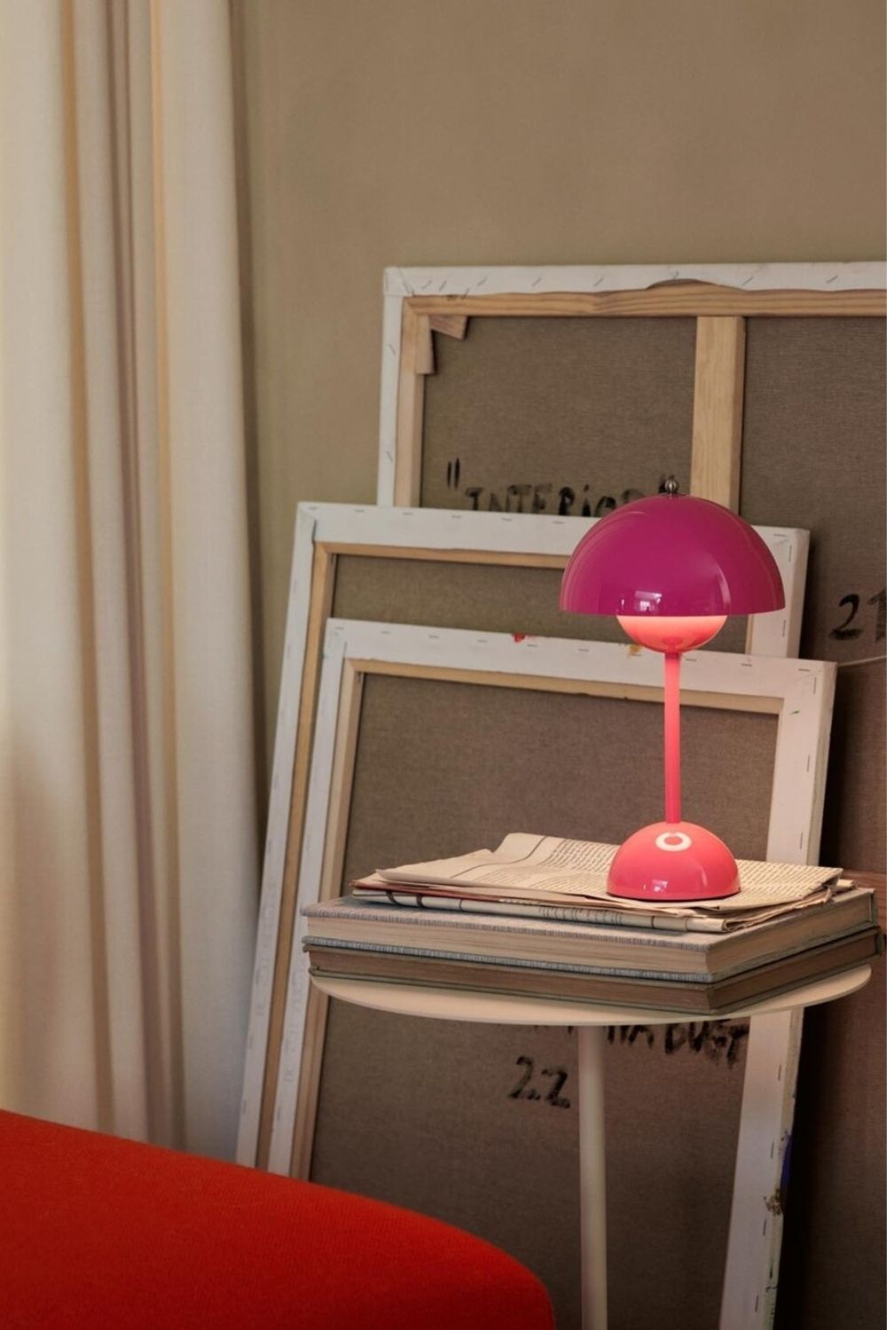 Flowerpot Table Lamp Portable