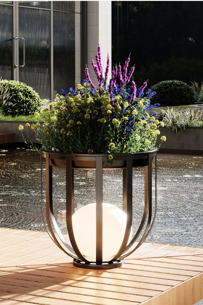 Garden courtyard floor lamp