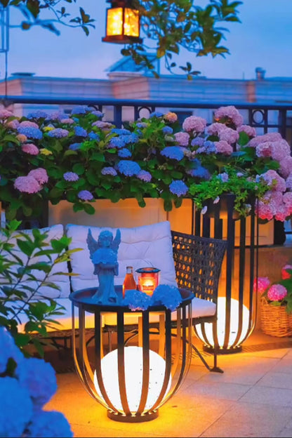 Garden courtyard floor lamp