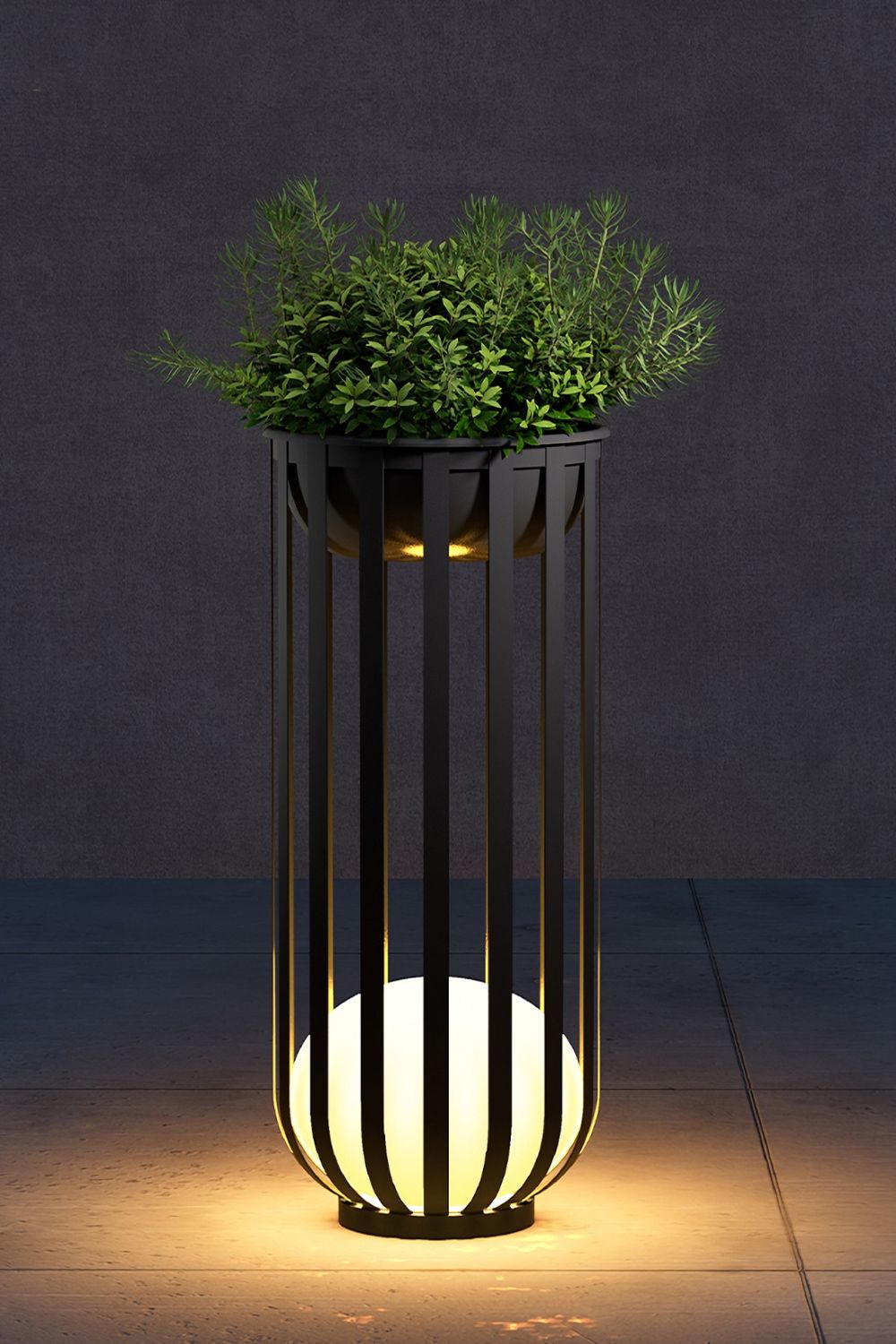 Garden courtyard floor lamp