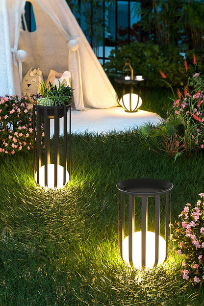 Garden courtyard floor lamp