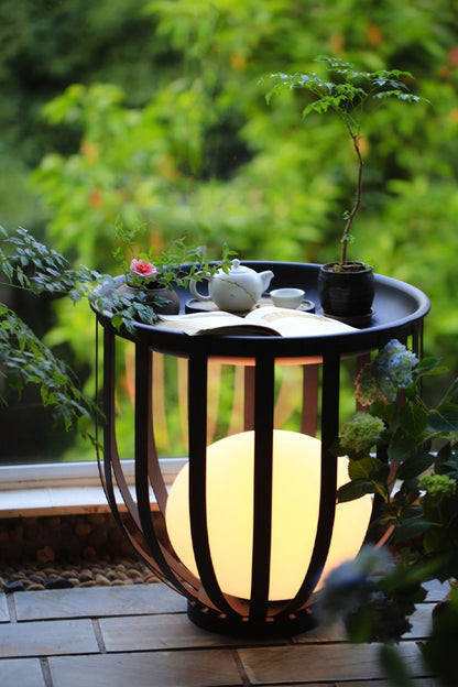 Garden courtyard floor lamp