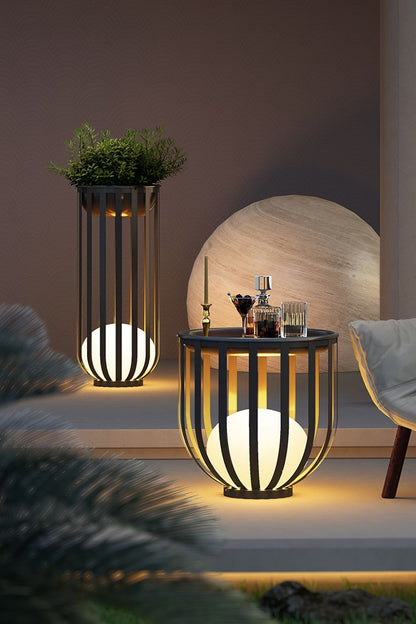 Garden courtyard floor lamp