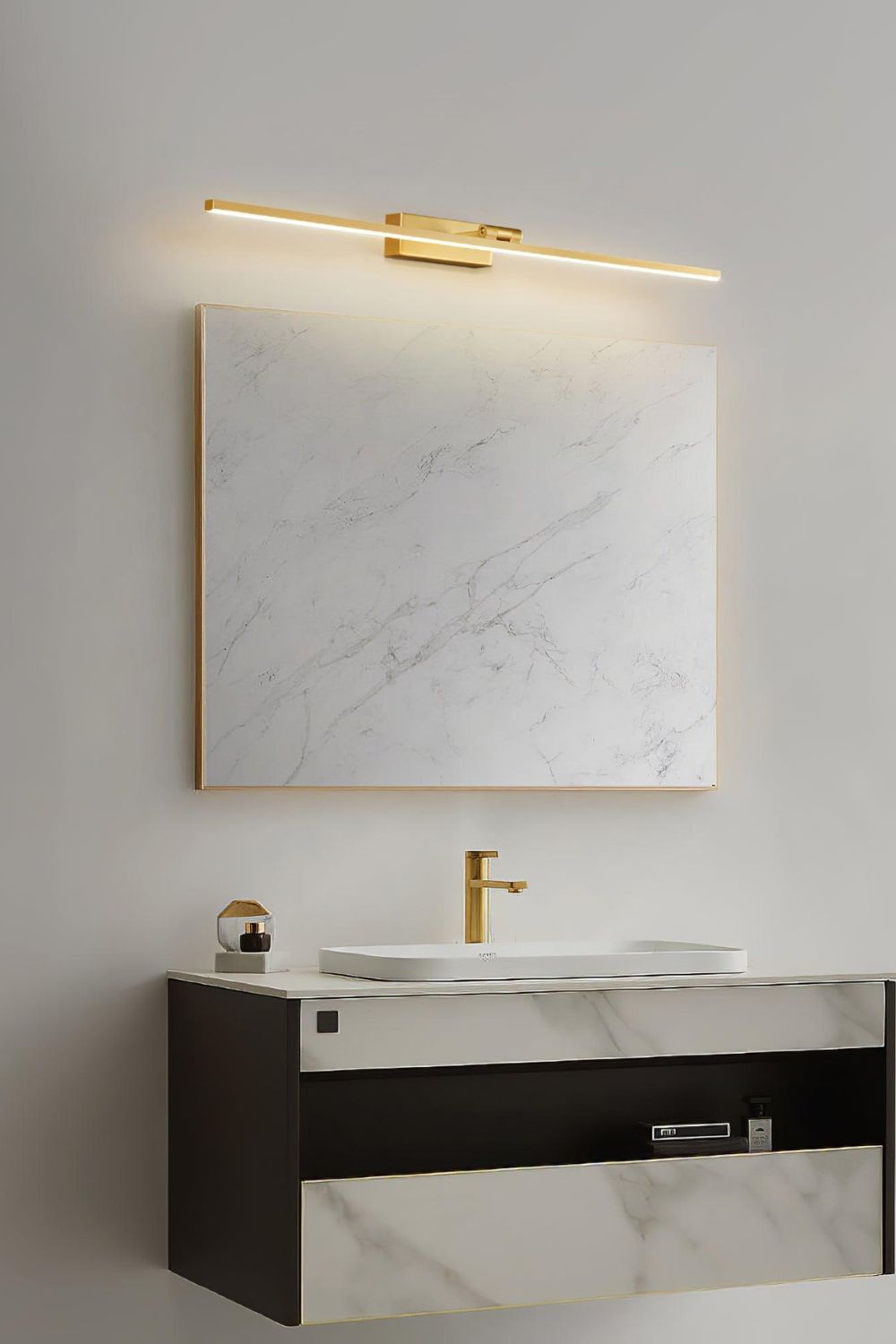 Linear Bathroom Wall Light