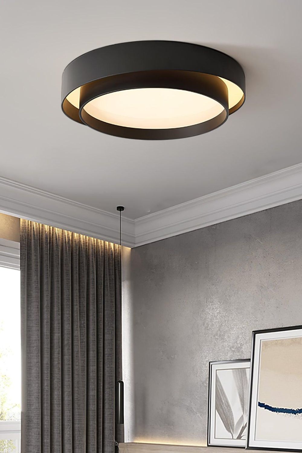 Modern Round Melody Ceiling Lamp