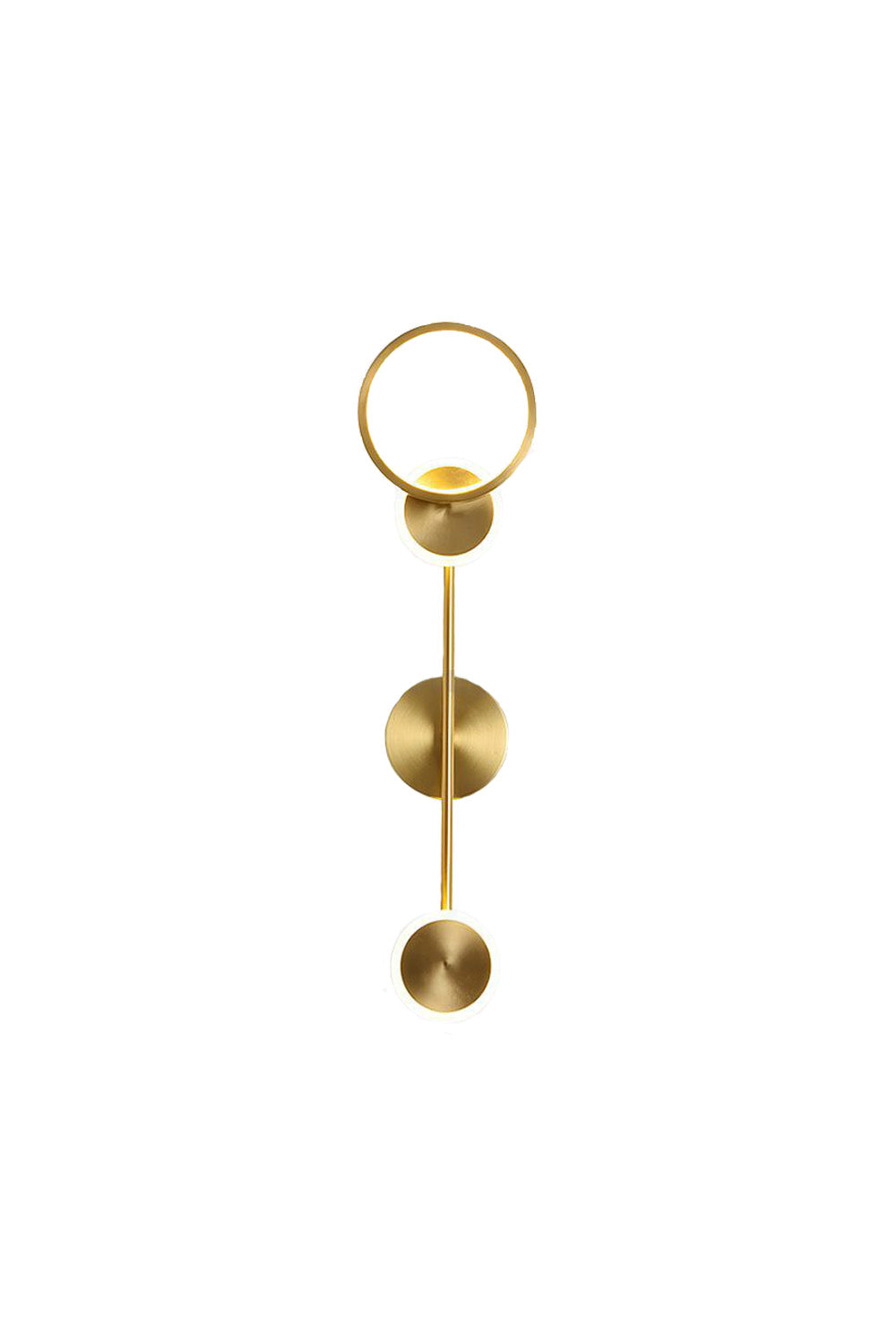 Brass Susan Trio Wall Lamp