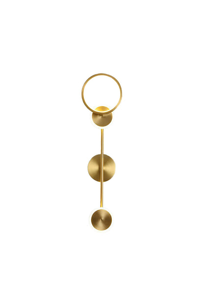 Brass Susan Trio Wall Lamp