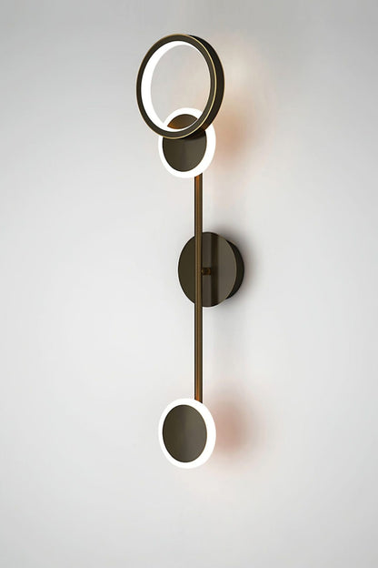 Brass Susan Trio Wall Lamp